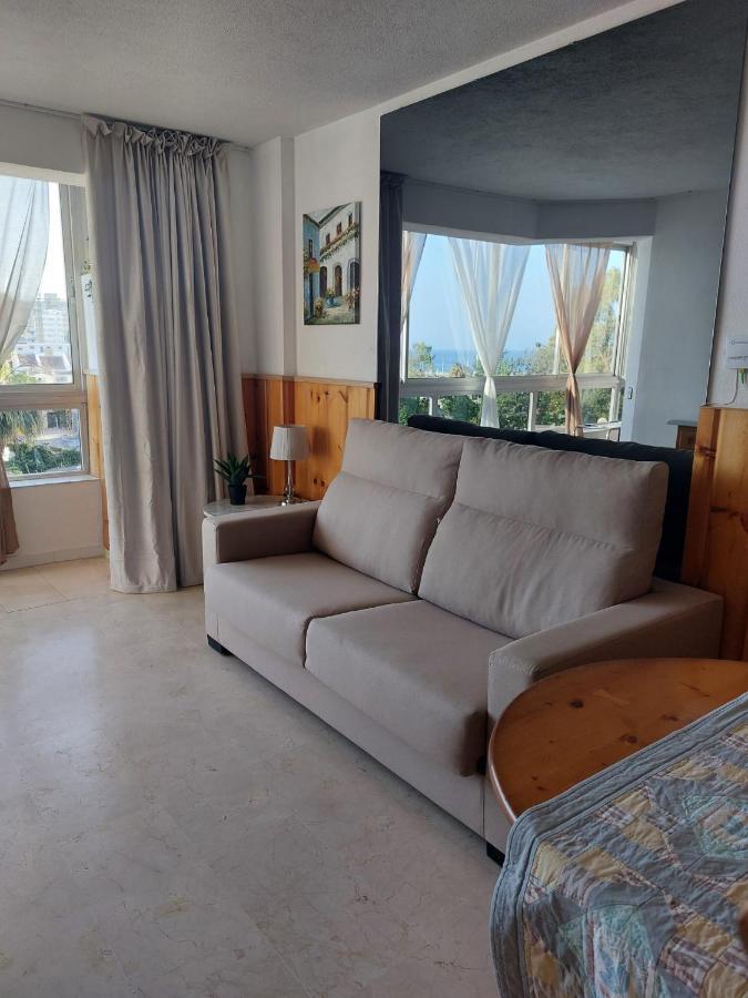 Lovely Apartment In Torremolinos Views Of The Sea, Pool, Terrace, Sofa Bed And Fully Equipped Kitchen Kültér fotó